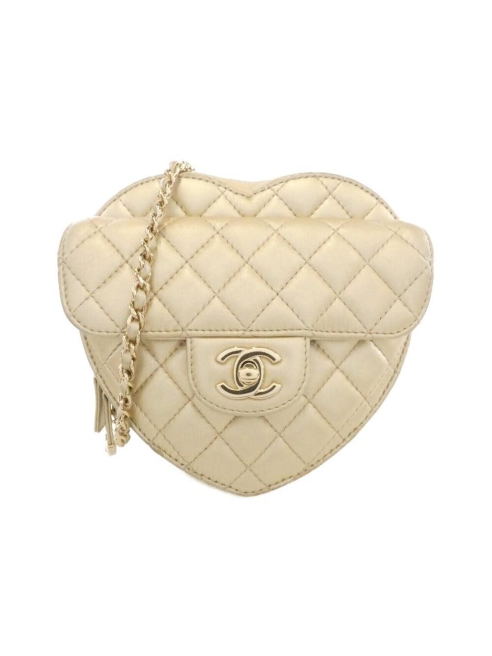 Chanel Shoulder Bag Gold